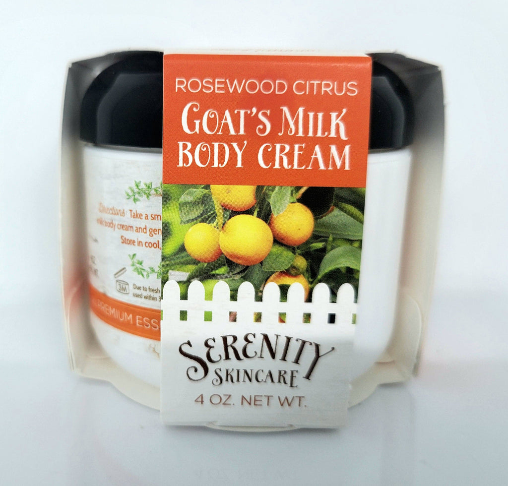 Goat's Milk Body Cream - Rosewood Citrus