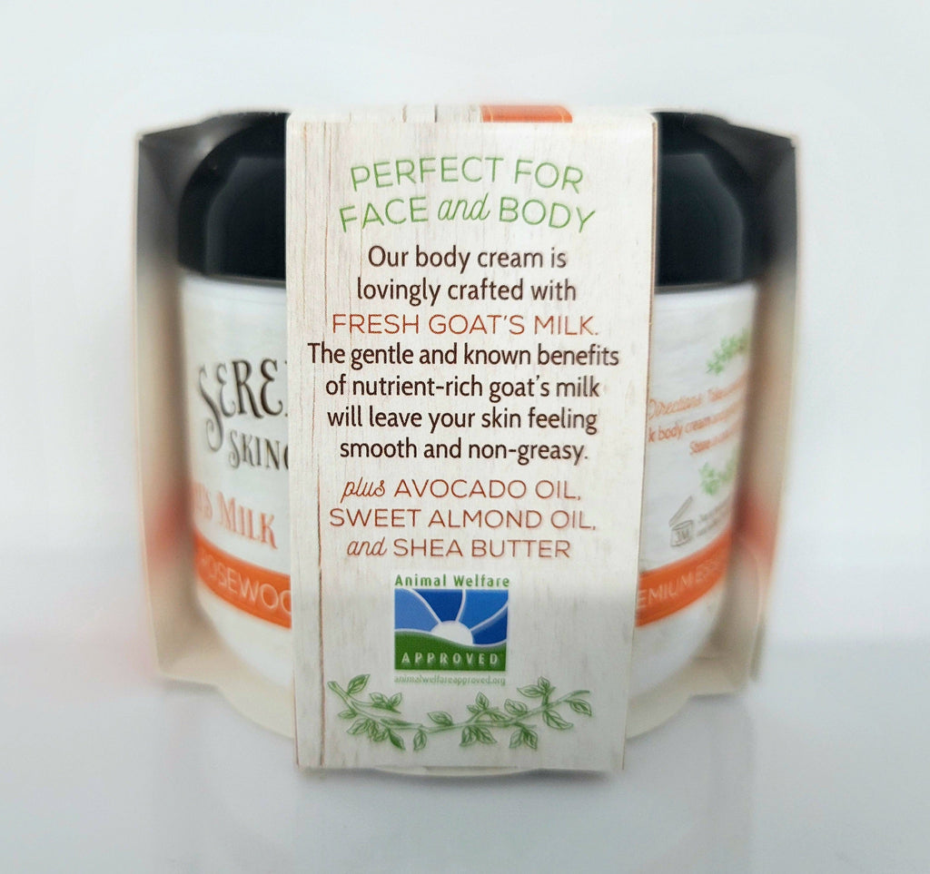 Goat's Milk Body Cream - Rosewood Citrus