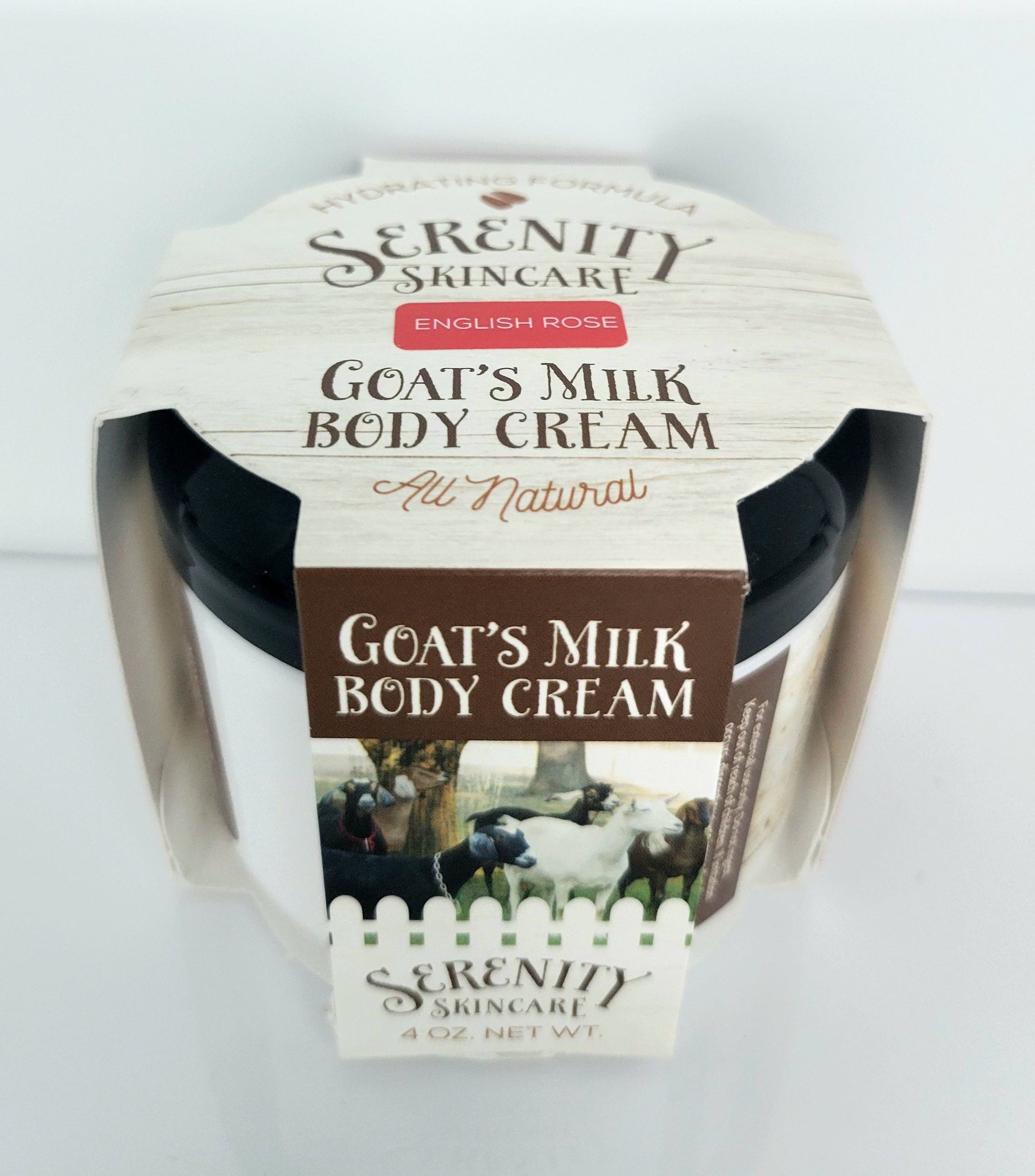 Goat's Milk Body Cream - English Rose