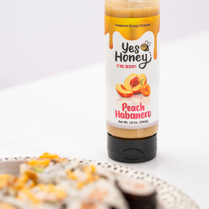 Peach Habanero Honey Drizzler
