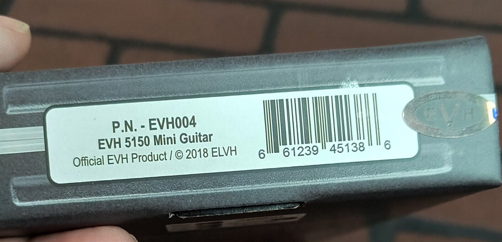 EDDIE VAN HALEN- Red/White "5150" 1:4 Scale Replica Guitar ~Licensed~