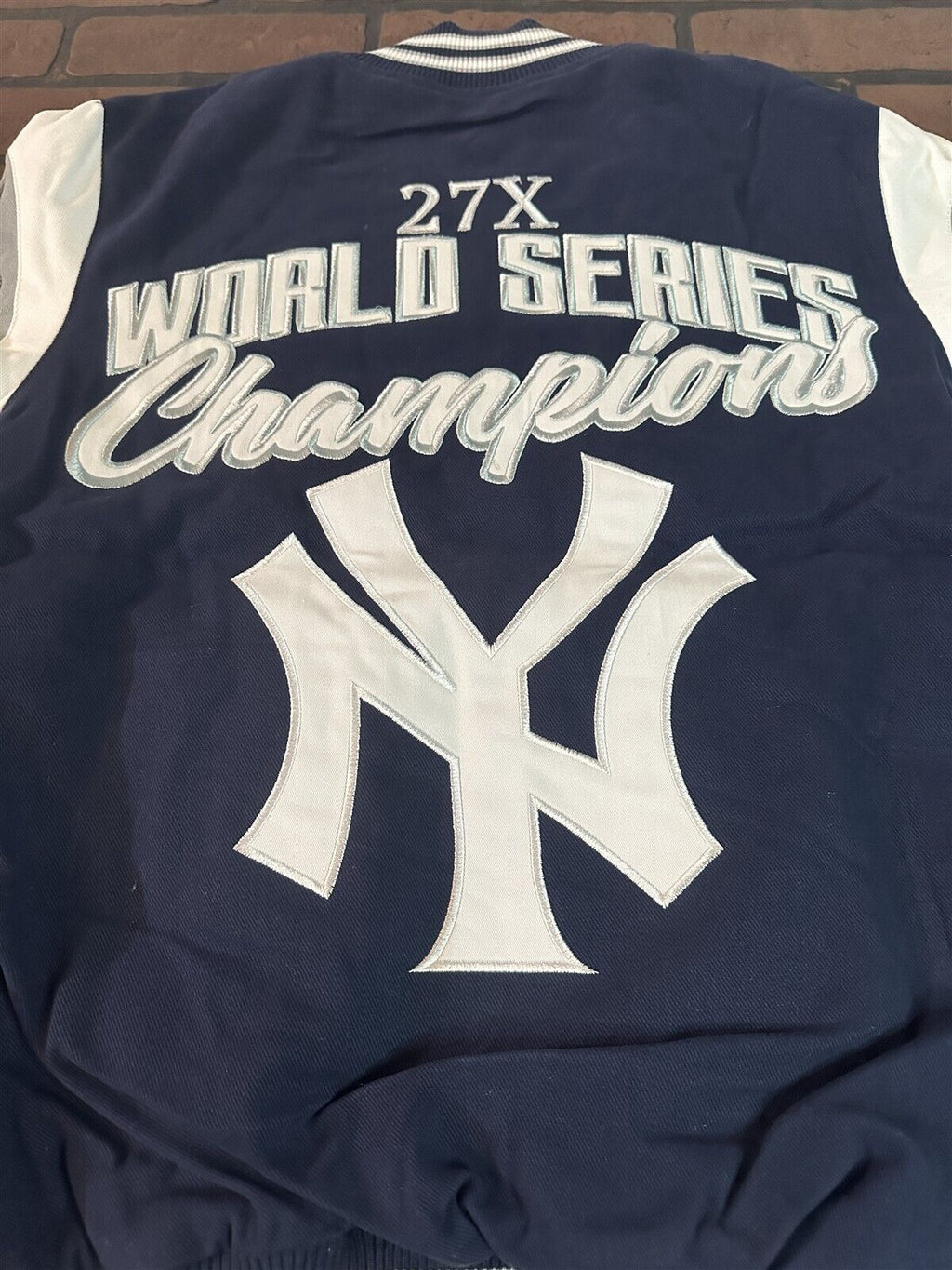 NEW YORK YANKEES G-III 27X World Series Varsity Jacket ~Never Worn~ 2XL