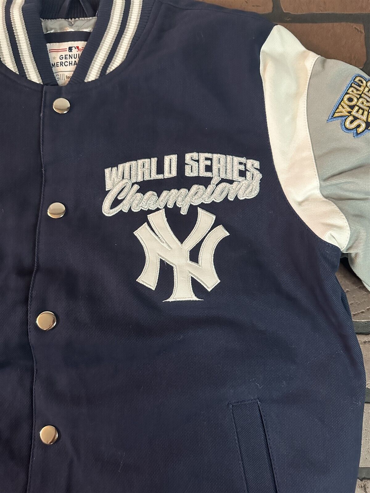 NEW YORK YANKEES G-III 27X World Series Varsity Jacket ~Never Worn~ 2XL