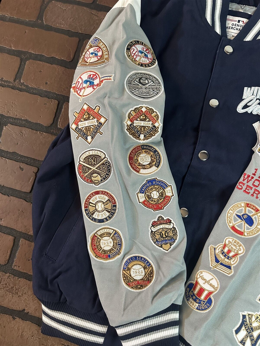 NEW YORK YANKEES G-III 27X World Series Varsity Jacket ~Never Worn~ 2XL