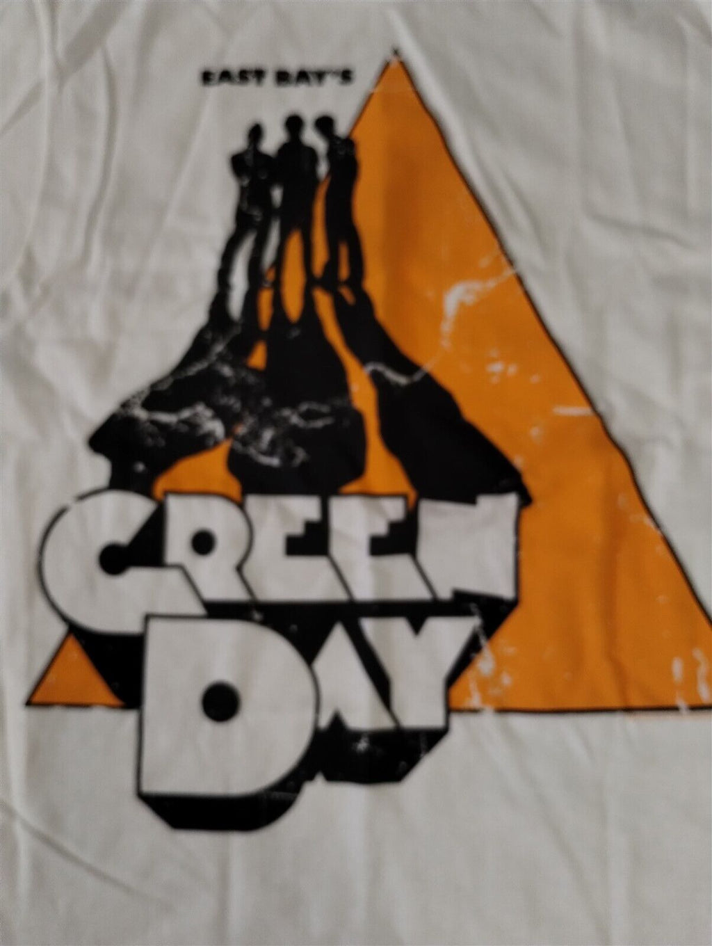 GREEN DAY - 2010 Ultra Violet White T-shirt ~Never Worn~ M XL