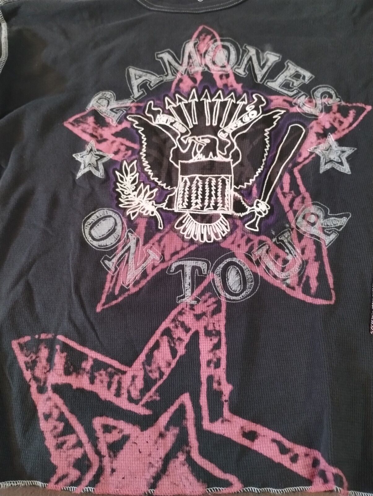 RAMONES - On Tour Premium Thermal~Never Worn~ M L