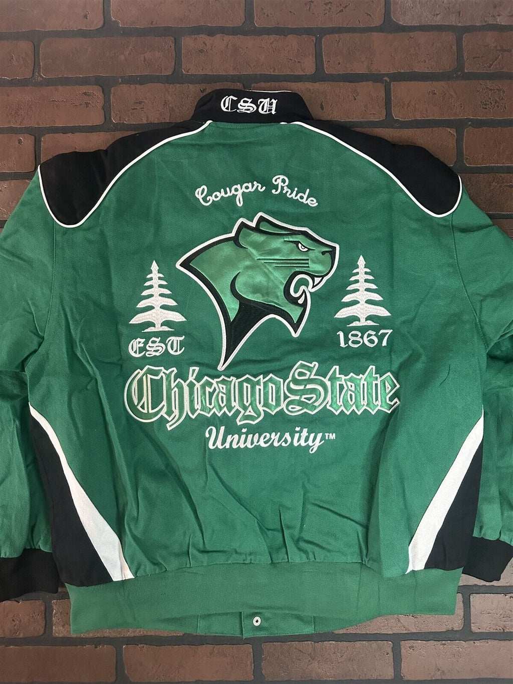 CHICAGO STATE UNIVERSITY Big Boy Headgear Jacket~Never Worn~XL 2XL