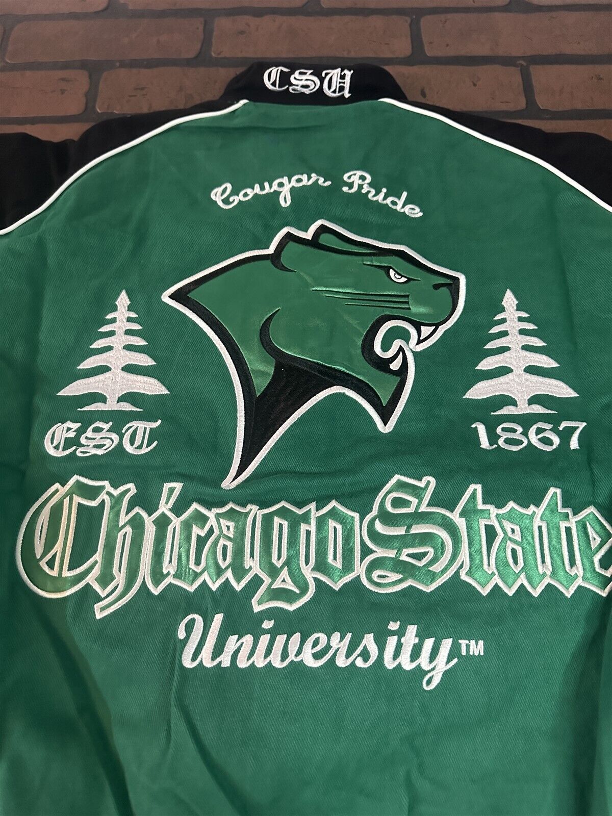 CHICAGO STATE UNIVERSITY Big Boy Headgear Jacket~Never Worn~XL 2XL