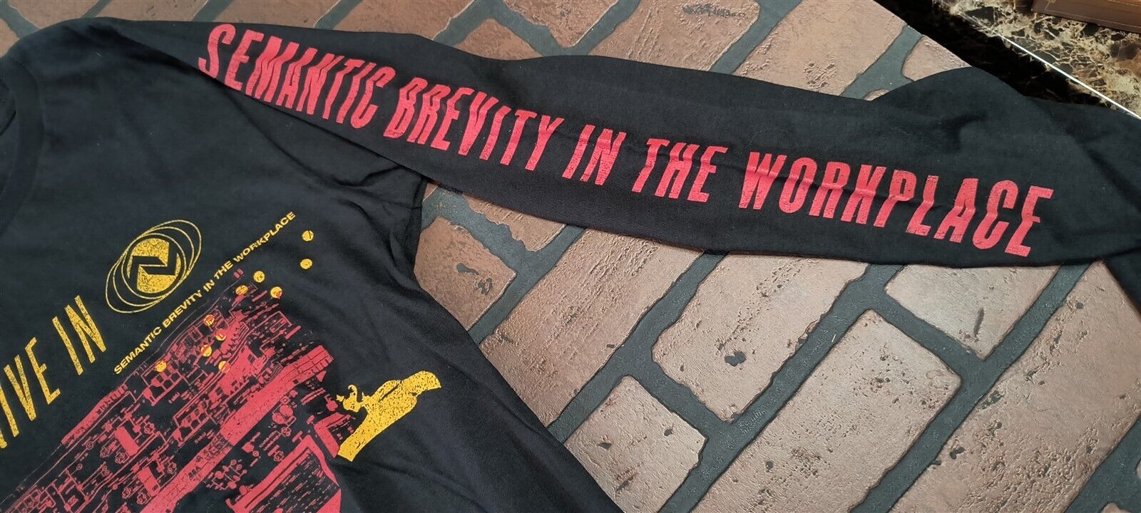 AT THE DRIVE IN - 2000 Semantic Brevity LS VTG Men's T-shirt ~Never Worn~ S