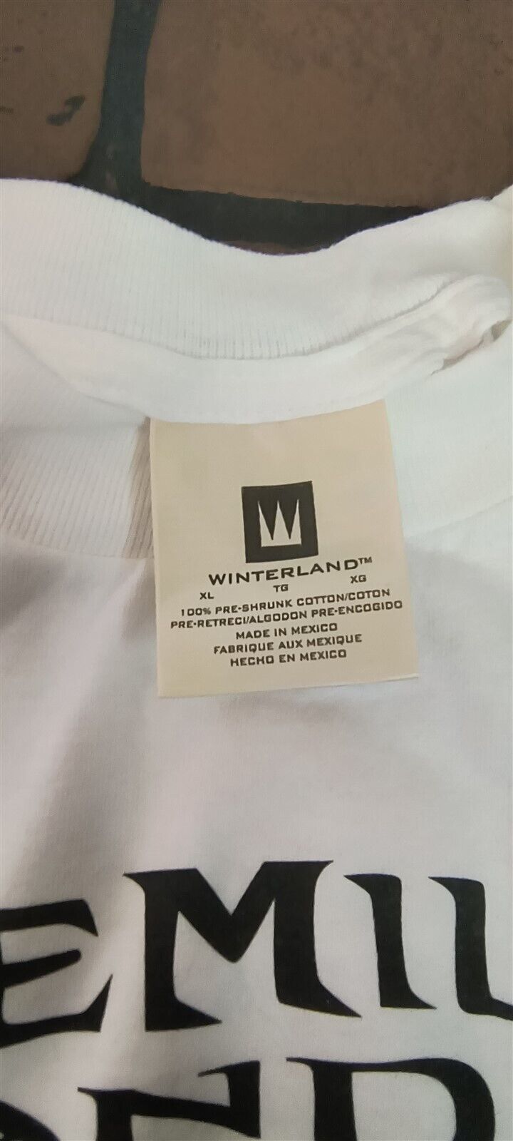 THE STEVE MILLER BAND - Vintage 1999 Winterland Last Call T-shirt ~Never Worn~XL