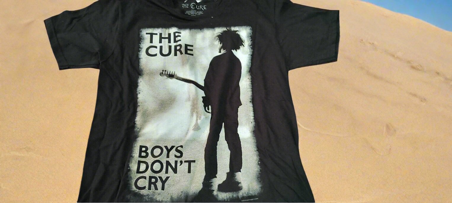 THE CURE - 2018 Boys Don't Cry T-shirt ~Licensed / Never Worn~ M XL