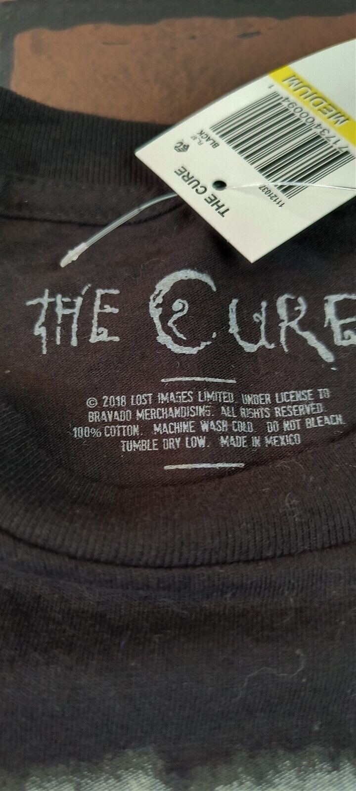 THE CURE - 2018 Boys Don't Cry T-shirt ~Licensed / Never Worn~ M XL