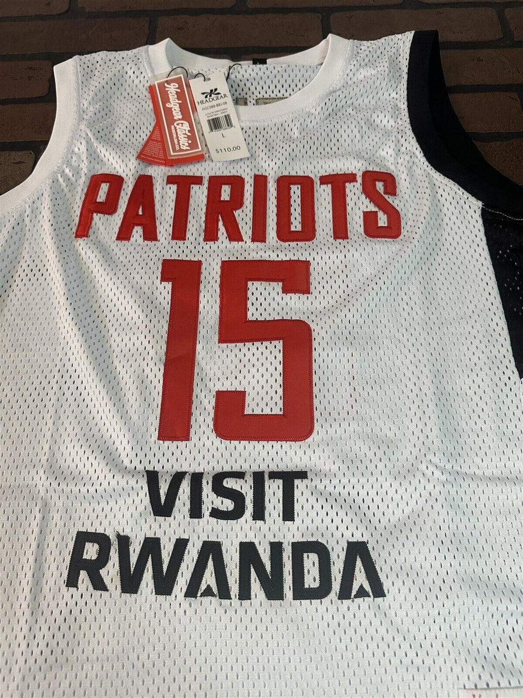 J COLE- Rwanda Headgear Classics Basketball Jersey ~Never Worn~ L