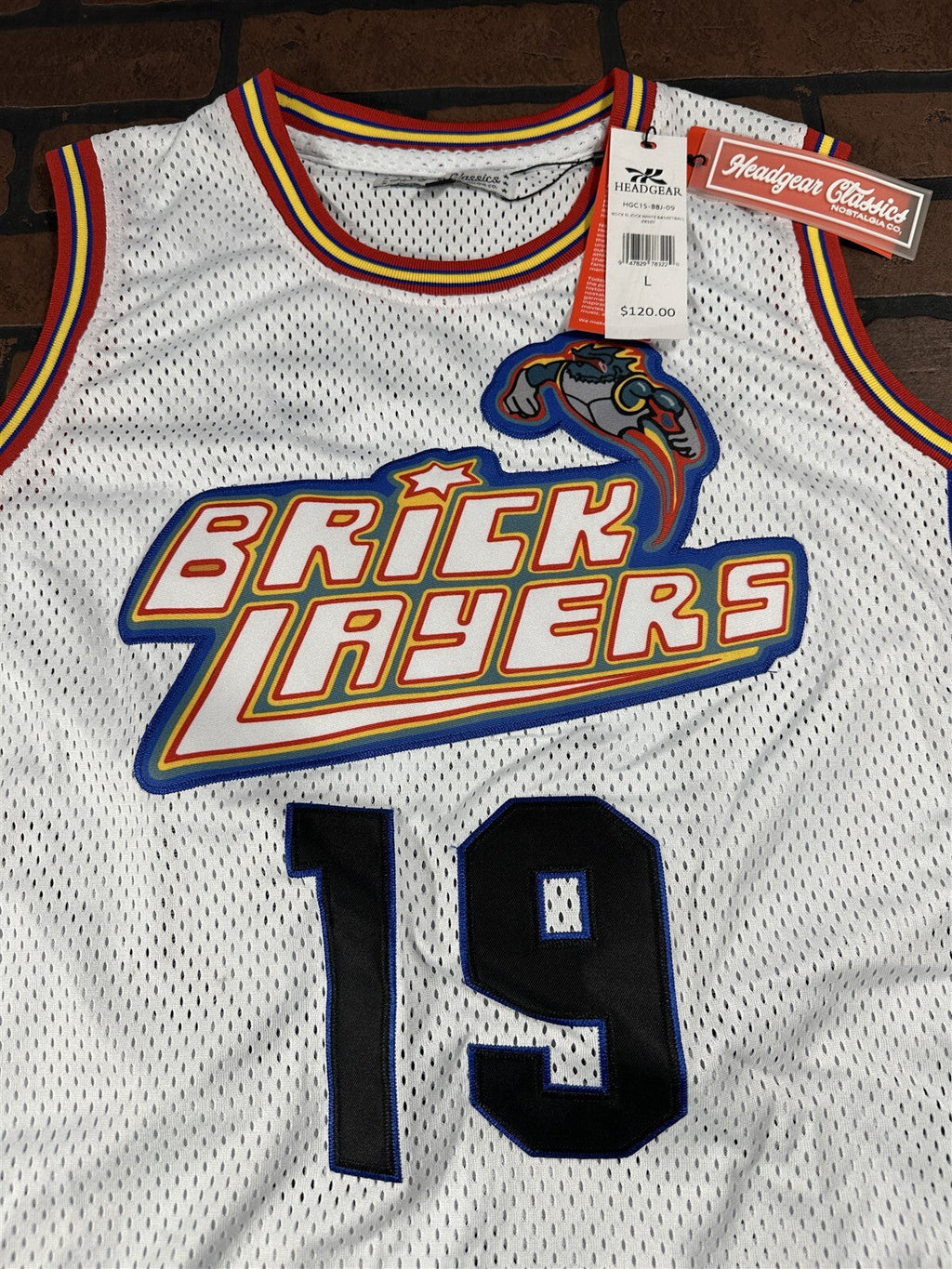 MTV BRICKLAYERS/AALIYAH Headgear Classics Basketball Jersey~New~M L XL 2XL