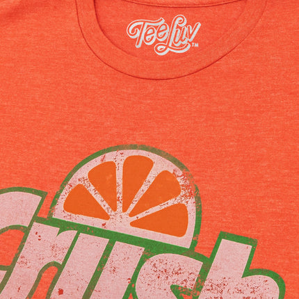 Vintage Orange Crush Logo T-Shirt - Orange