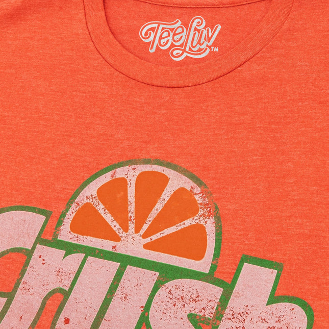 Vintage Orange Crush Logo T-Shirt - Orange
