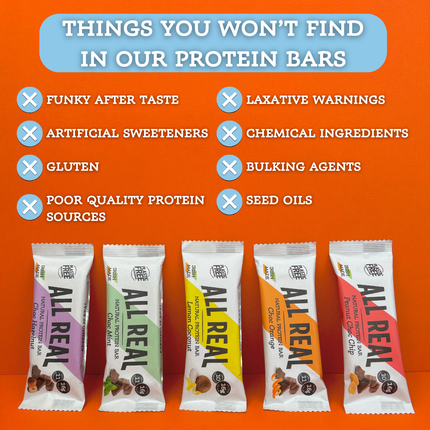 Almond Vanilla Protein Bar 50g x 12 bars