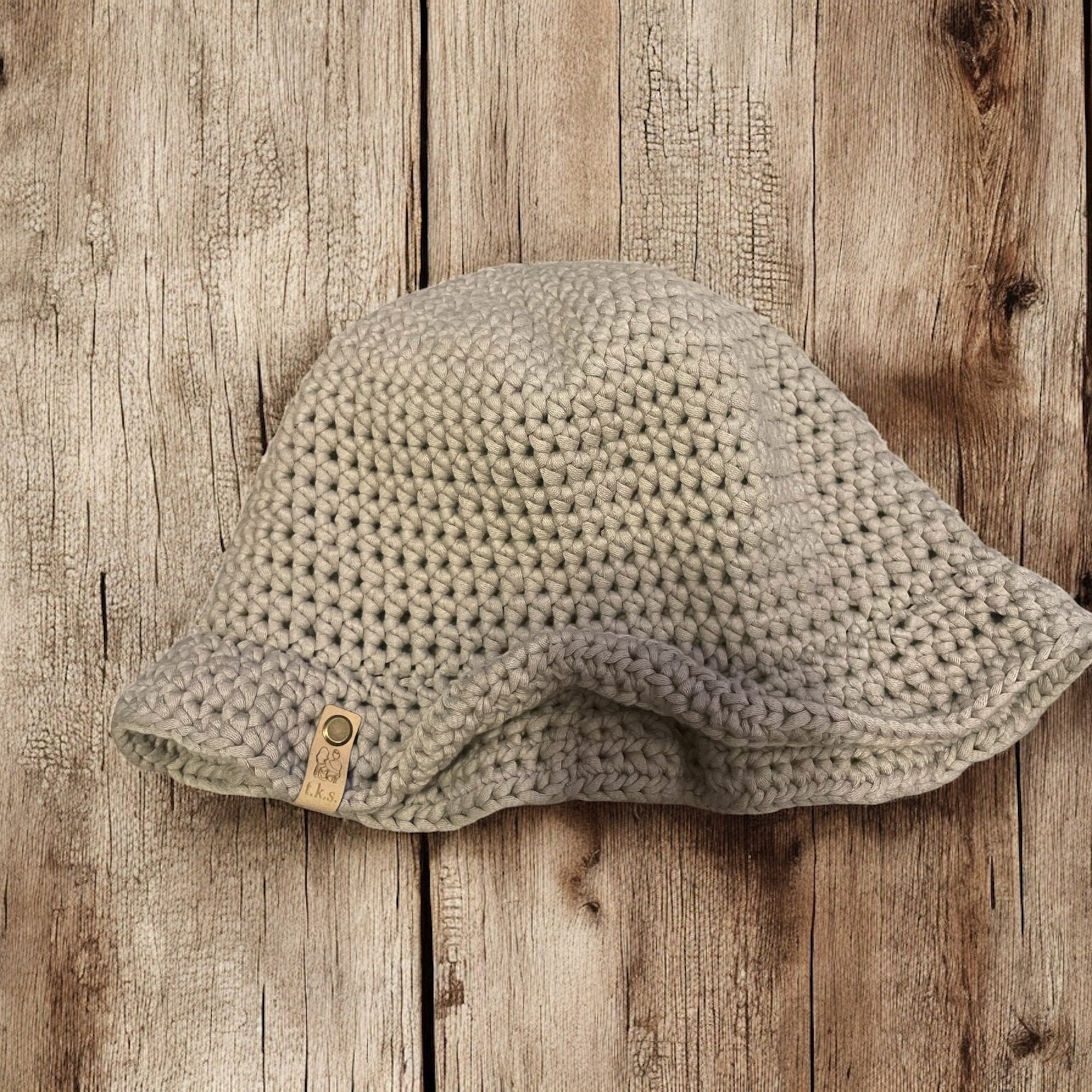 Grey Bucket Hat