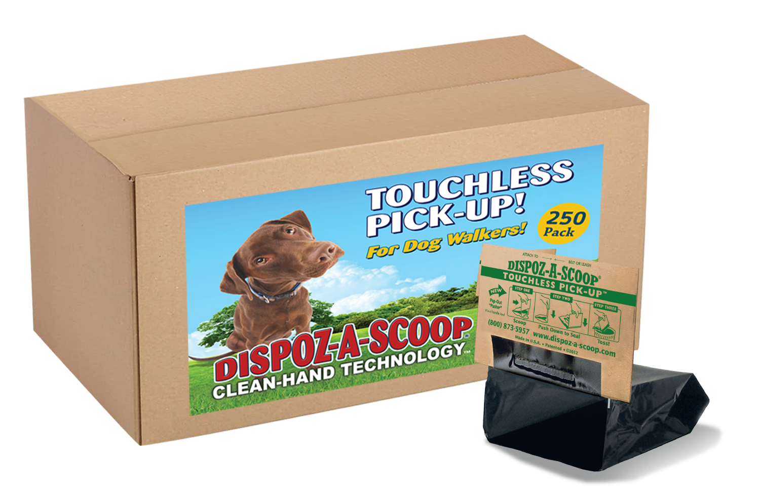 Dispoz-A-Scoop® 250-Pack System