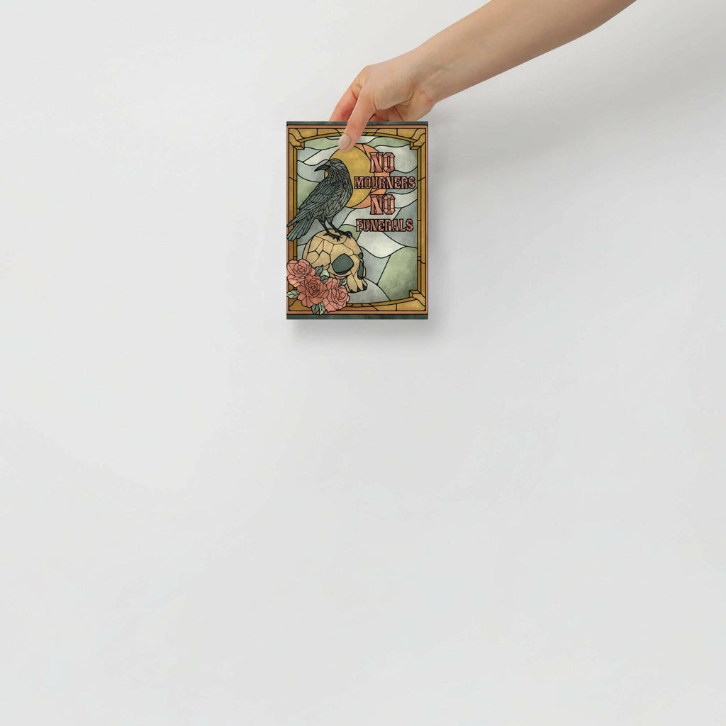 Well Read Babes - Six of Crows Giclee Art Print Gift Bookish Wall Art