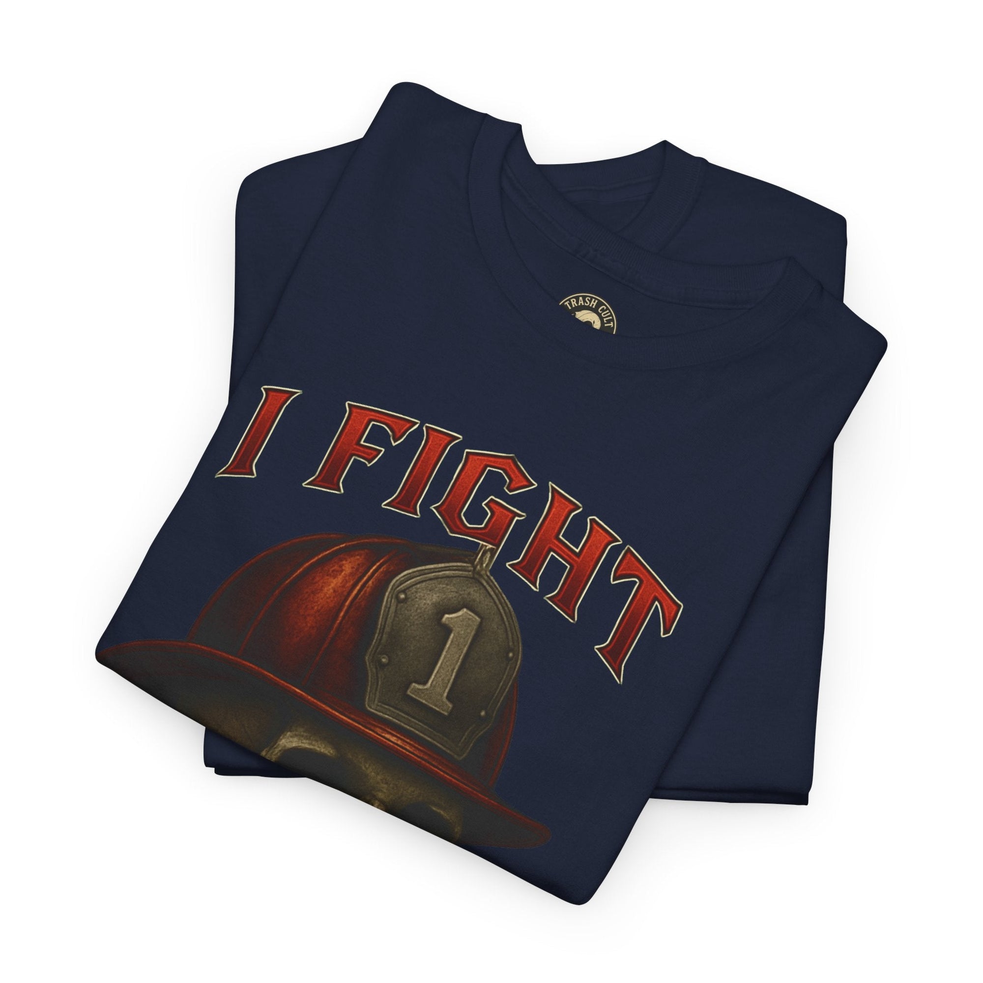 Skull Firefighter Tee - I Fight What You Fear, Casual Shirt, Gift for Firefighters, Halloween Costume, Unisex Apparel