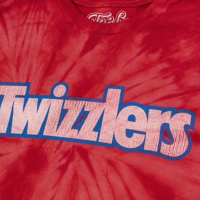 Retro Twizzlers Tie Dye T-Shirt - Red Spider Tie Dye
