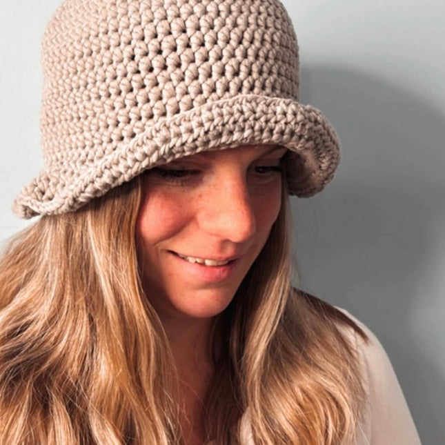 Grey Bucket Hat