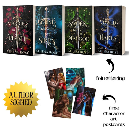 Laura Burton Athena Rose NEW 2025 Editions: Romancing the Seas Four Book Series