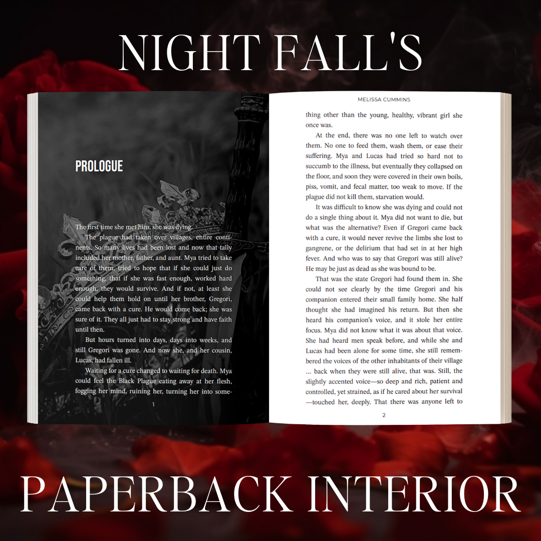 Melissa Cummins Night Fall Paperback