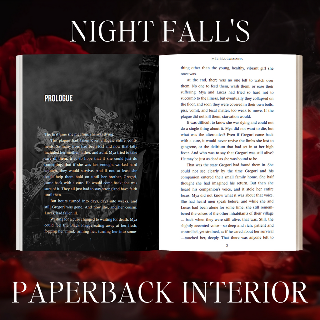 Melissa Cummins Night Fall Paperback