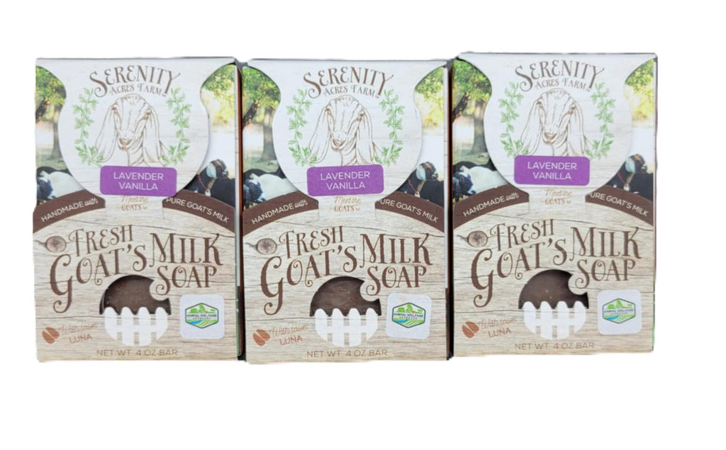 Goat's Milk Soap – Lavender Vanilla