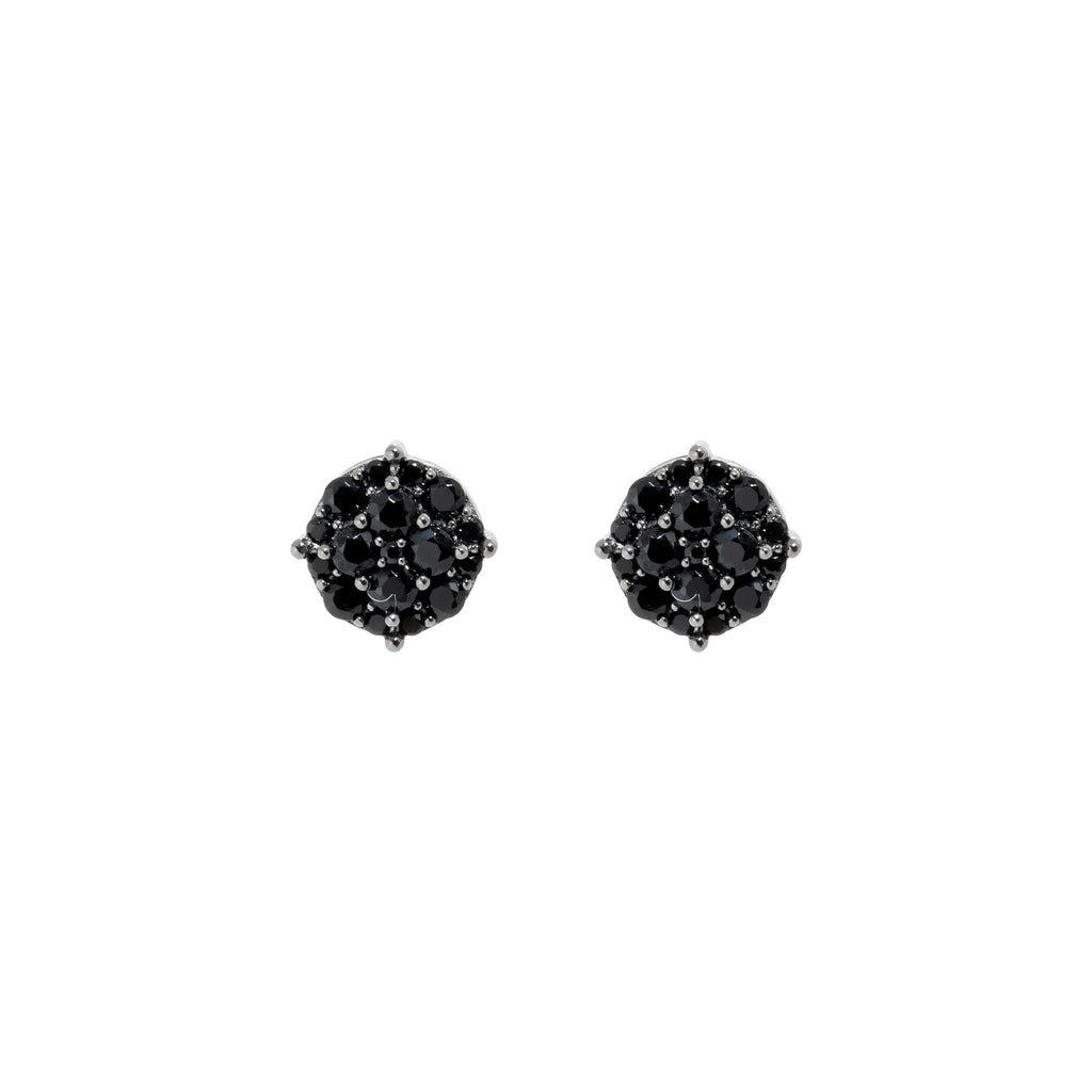 Black Stud Earrings