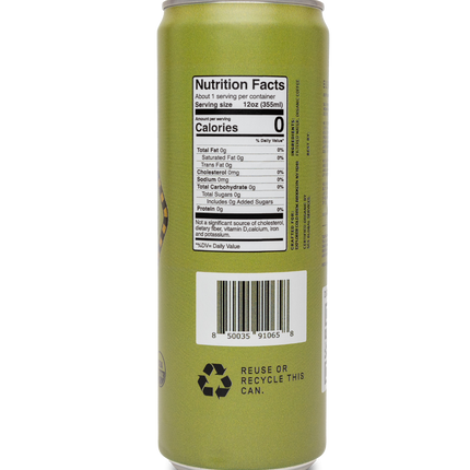 Cold Brew | Choose Your Caffeine Level | Unsweetened 12-Pack