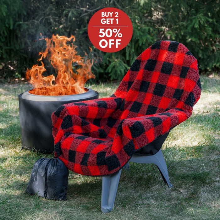 City Bonfires The Chair Blanket