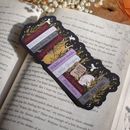 Meaggie Moos - Manon's Bookshelf Bookmark | Throne of Glass