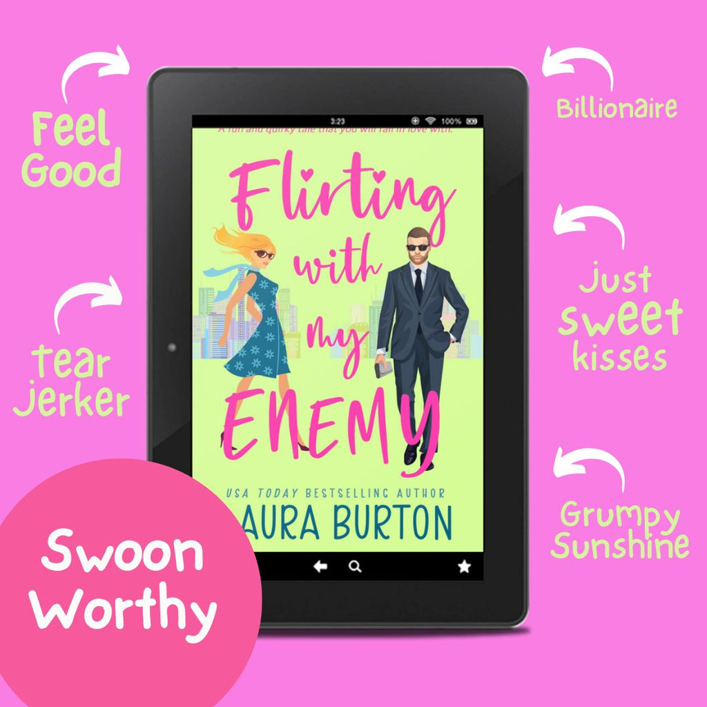 Laura Burton Flirting with my Enemy: Love is a Mystery Book 1