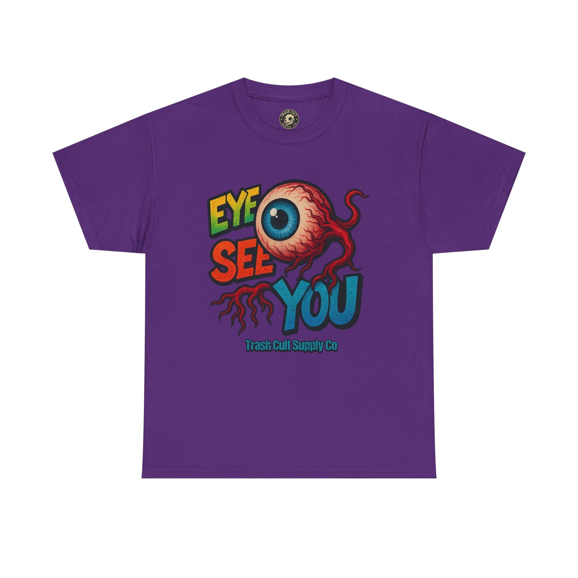 Eye See You Shirt – Creepy Eyeball Graphic Tee – Gildan 5000 Unisex