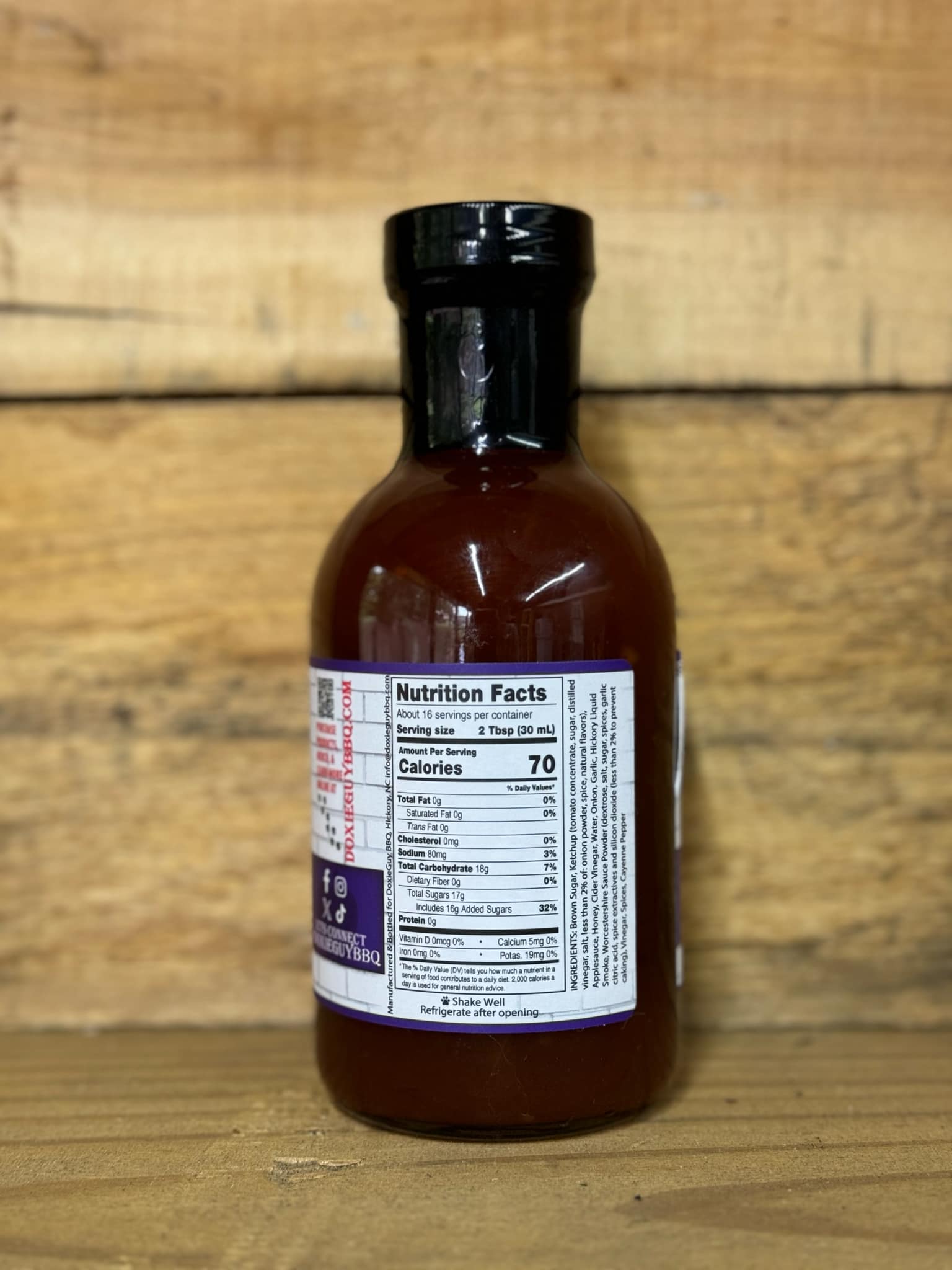 Reeci’s Apple of My Eye – Sweet NC BBQ Sauce (12 oz)