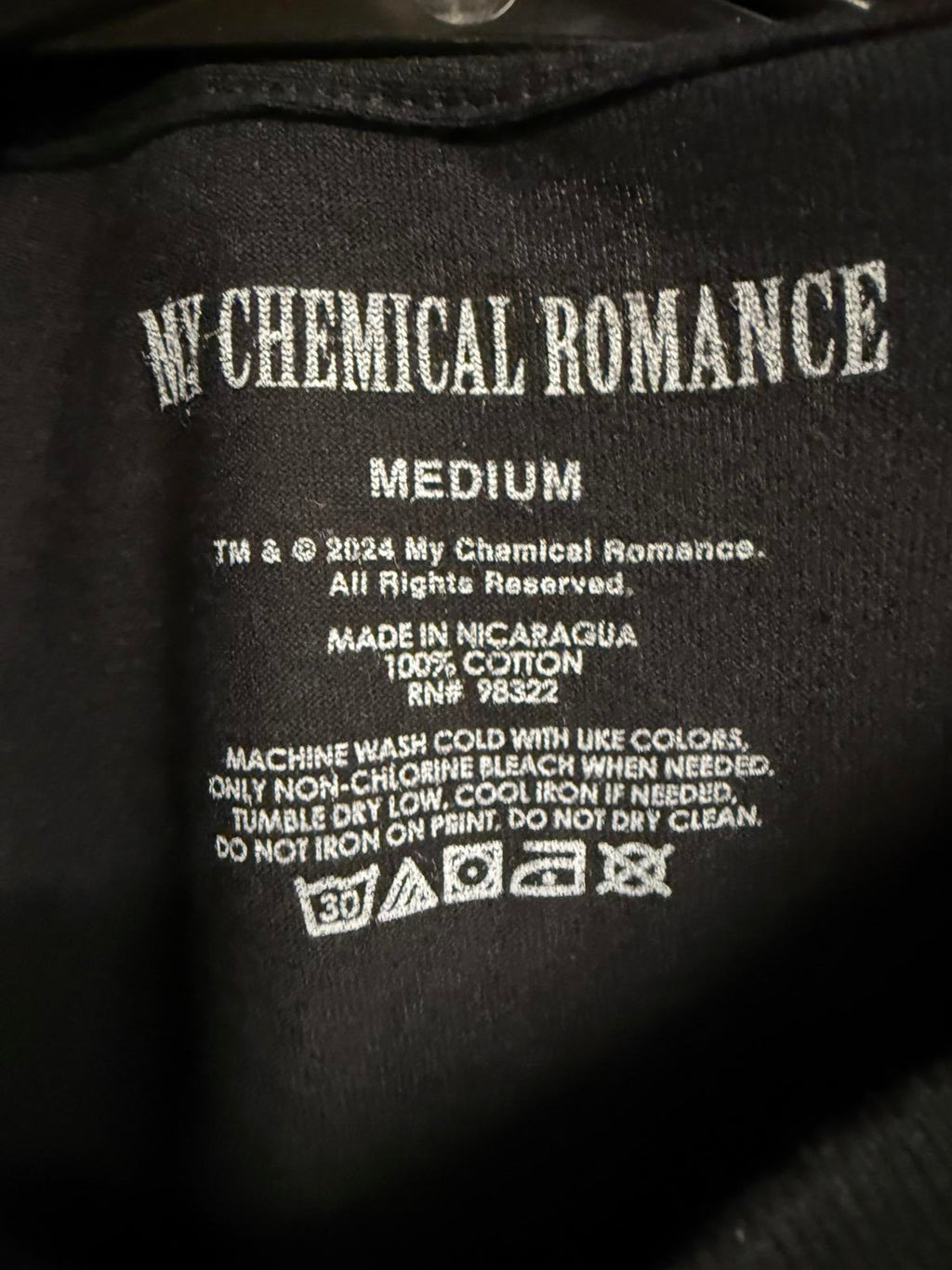 My Chemical Romance T-shirt New Jersey Oujia Board - M