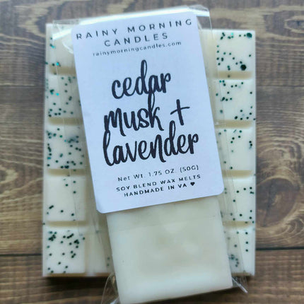 Cedar Musk + Lavender | Wax Melts