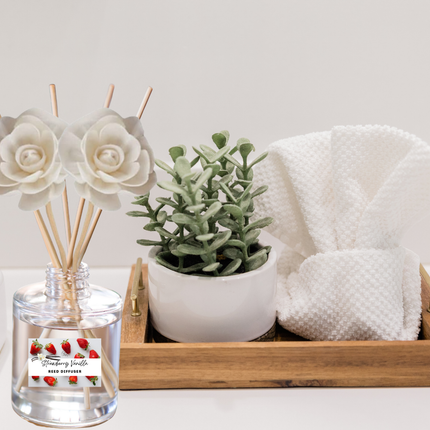 Clean & Fresh Reed Diffuser Collection – Crisp Linen, Cotton & Citrus-Inspired Aromas for a Bright, Airy Home