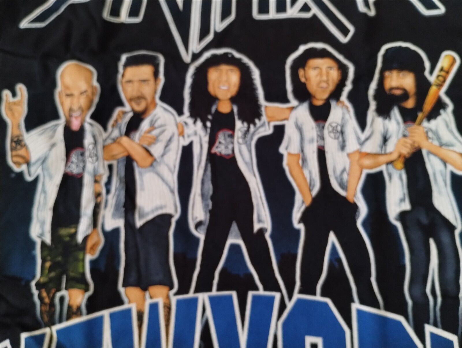 ANTHRAX - 2011 Worship Music New York T-shirt ~Never Worn~ L XL