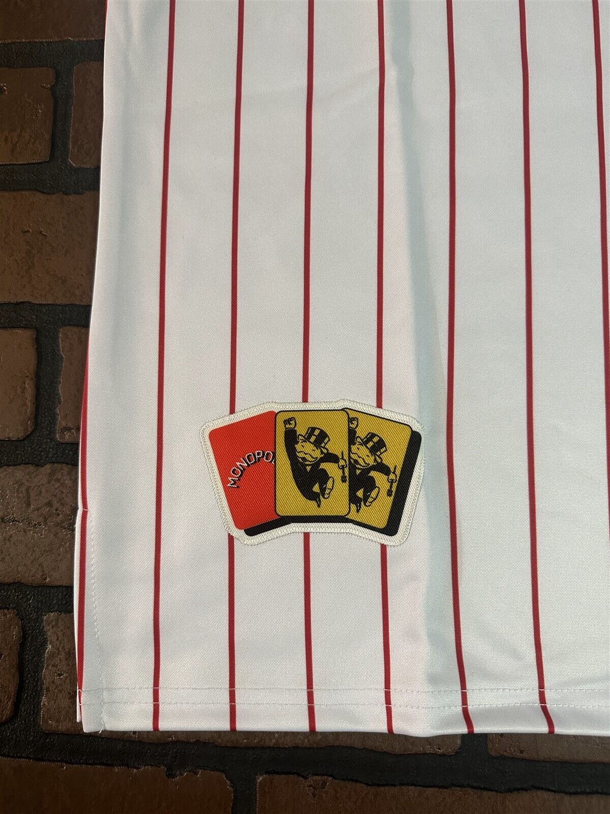 MONOPOLY White Headgear Classics Basketball Jersey ~Never Worn~ XL