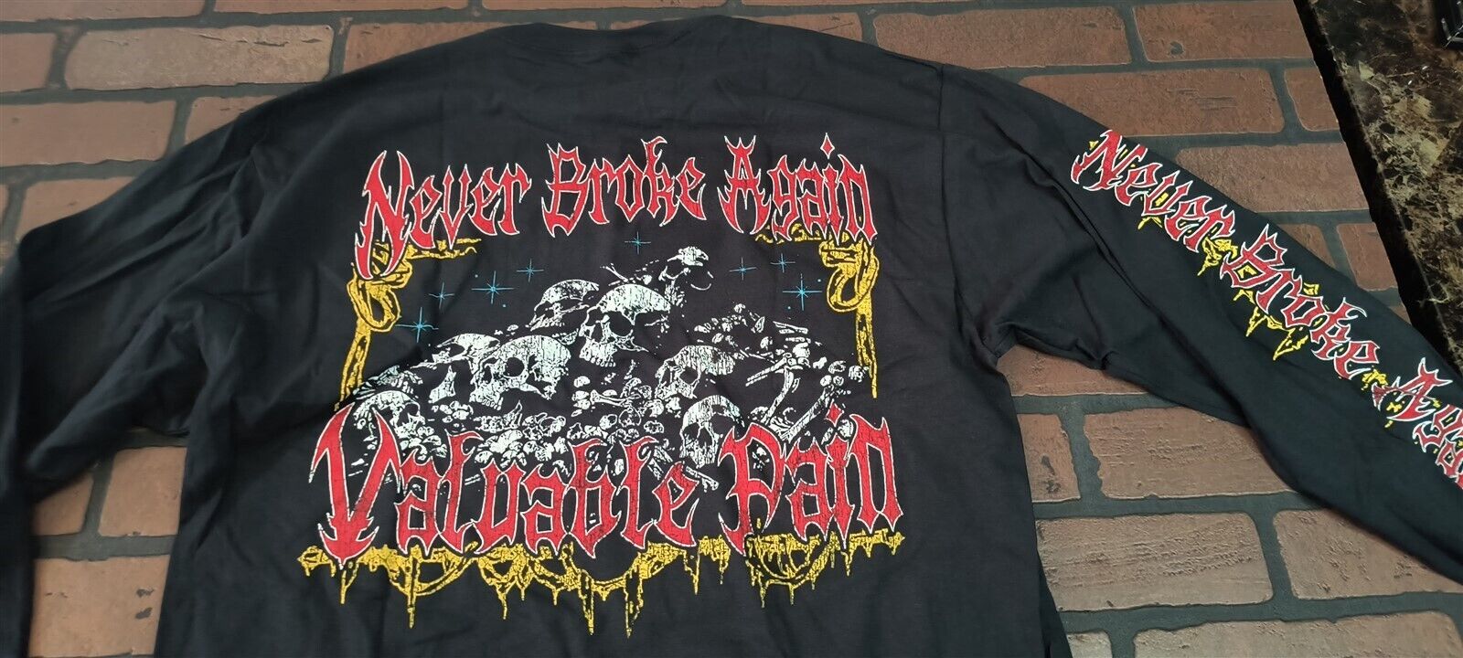 YOUNGBOY / NEVER BROKE AGAIN - Valuable Pain LS T-shirt ~Never Worn~ L XL 2XL