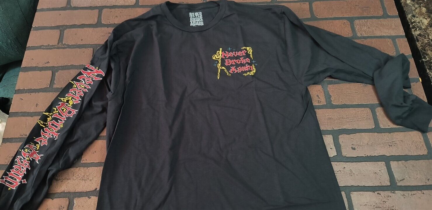 YOUNGBOY / NEVER BROKE AGAIN - Valuable Pain LS T-shirt ~Never Worn~ L XL 2XL