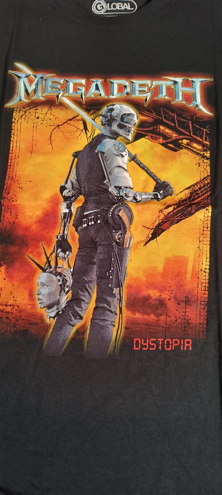MEGADETH - 2022 Dystopia T-shirt ~Never Worn~ S 2XL