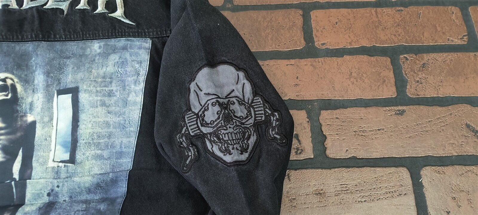 MEGADETH x PRIMITIVE Countdown Two-Fer Black Denim Jacket~Never Worn~ S M