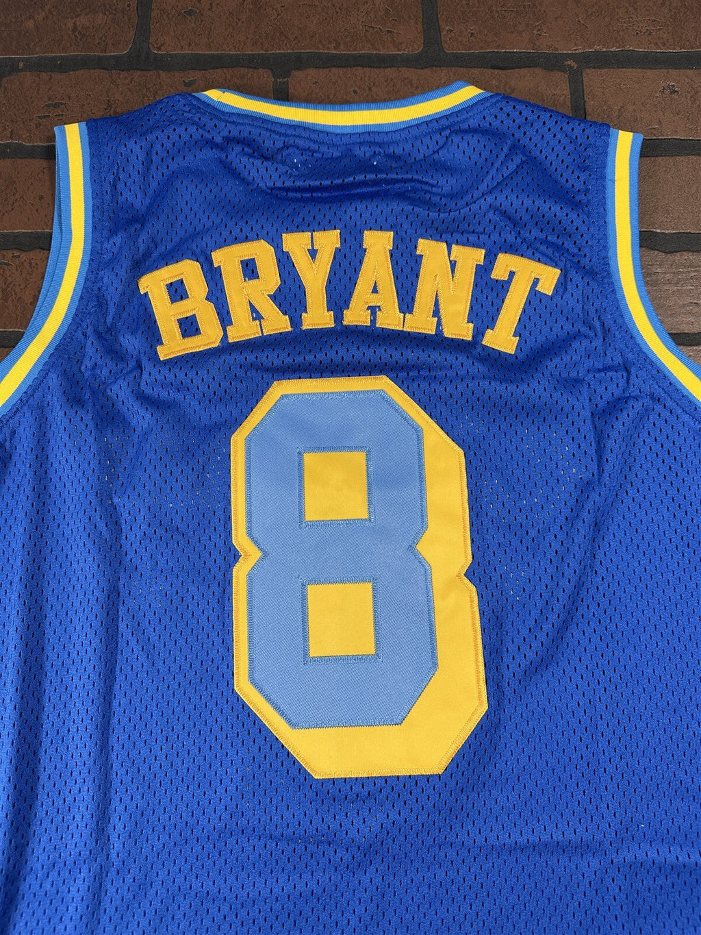 CRENSHAW BRYANT #8 Headgear Classics Blue Basketball Jersey ~New~ M L XL 2XL