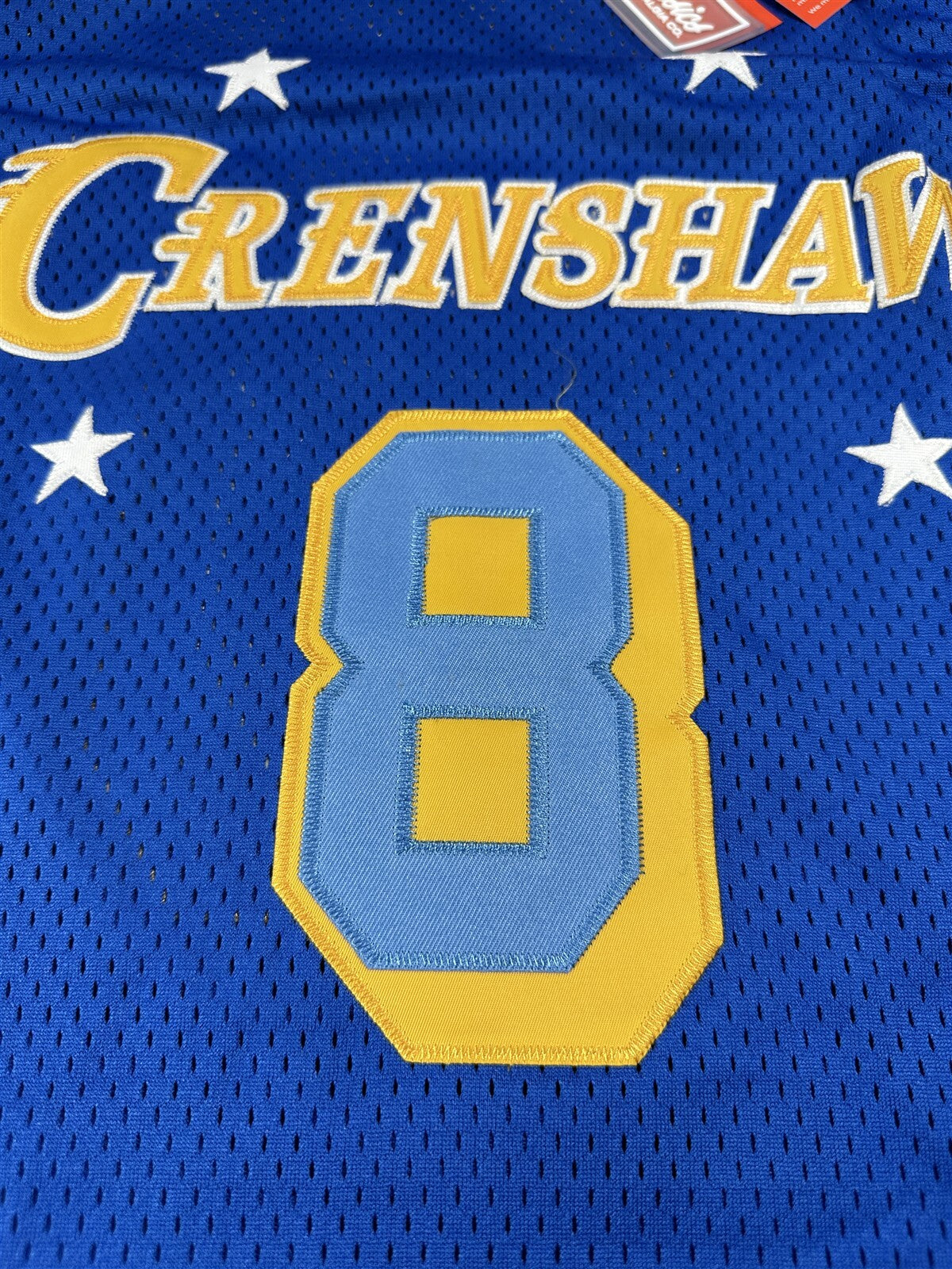 CRENSHAW BRYANT #8 Headgear Classics Blue Basketball Jersey ~New~ M L XL 2XL