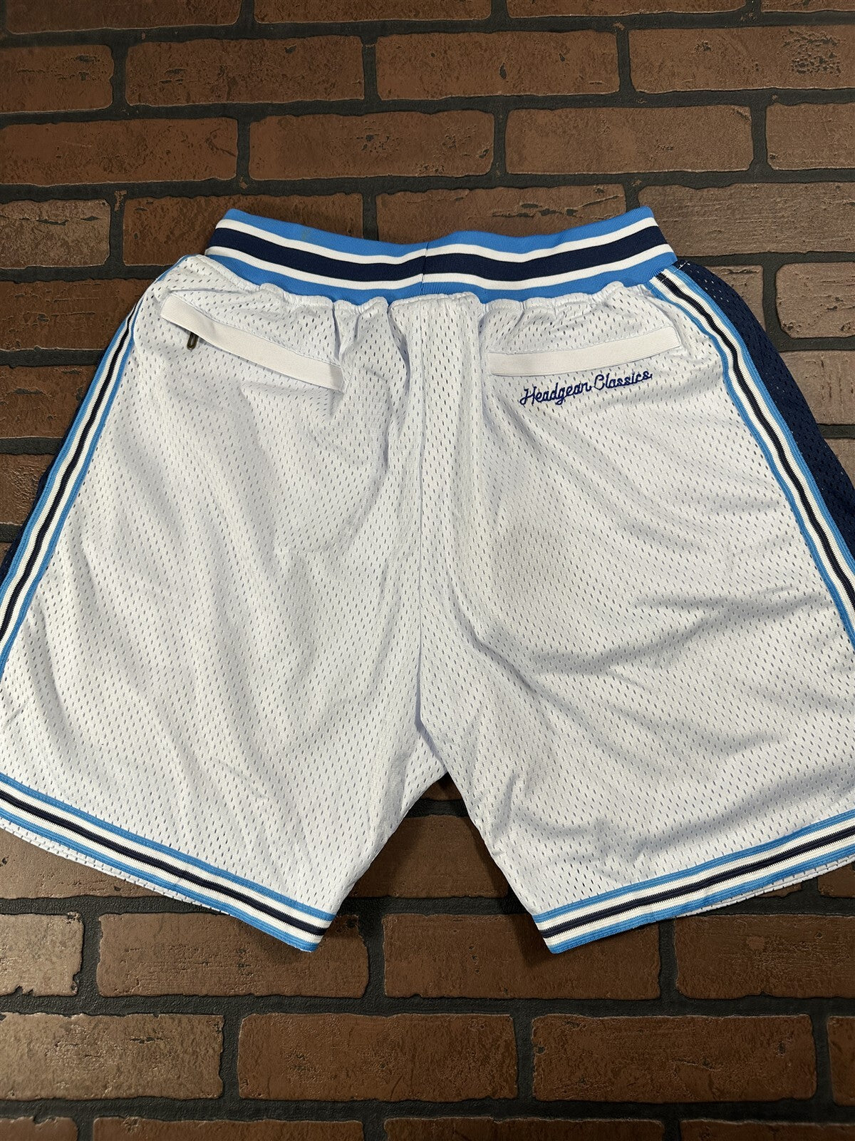 CRENSHAW #60 Headgear Classics White Basketball Shorts ~Never Worn~ M L XL 2XL